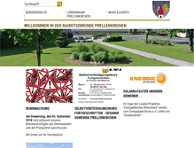 Tablet Screenshot of prellenkirchen.gv.at